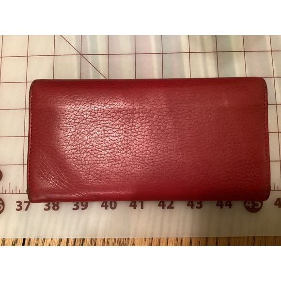 Gucci‎ Wallet Leather Snap Closure Bifold Clutch - Picture 2 of 10